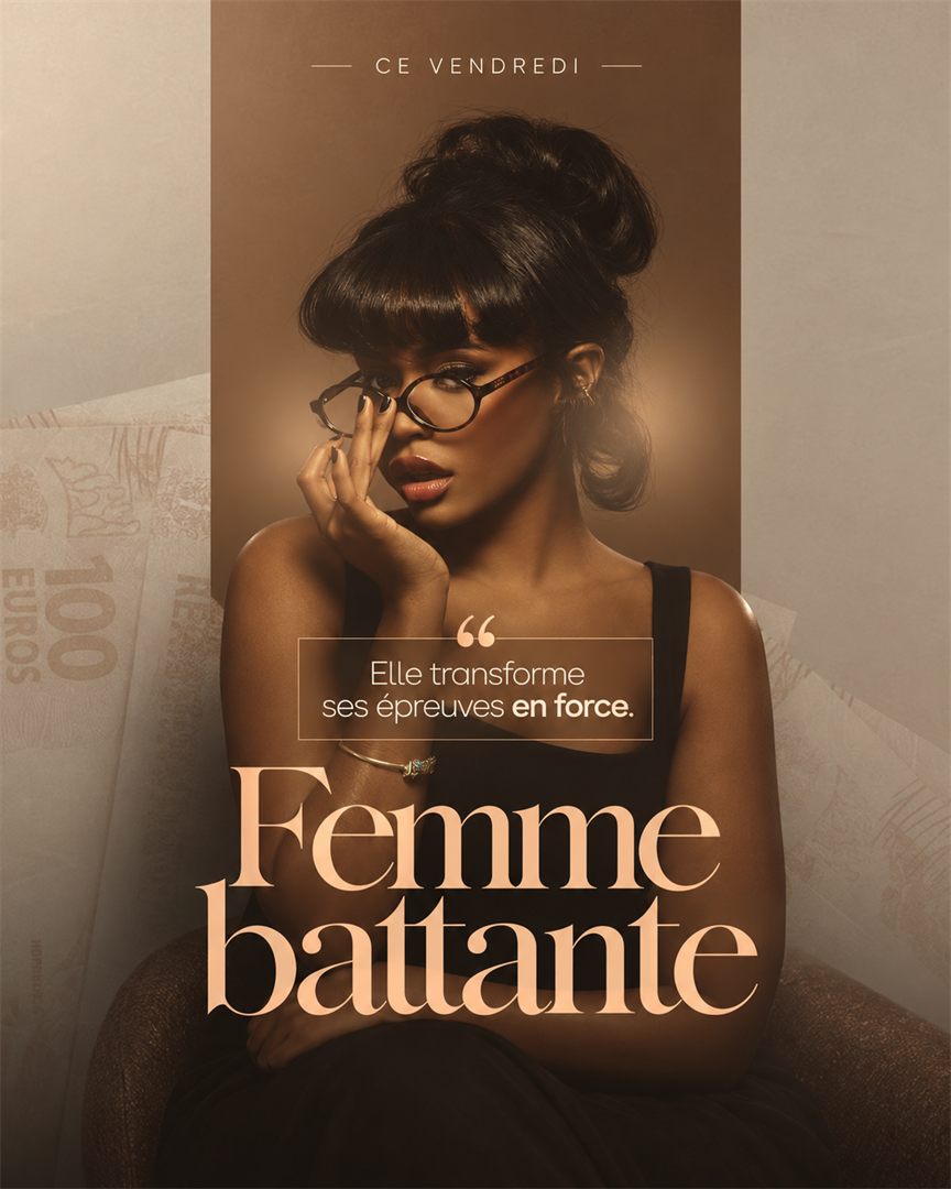 Affiche « Femme battante »