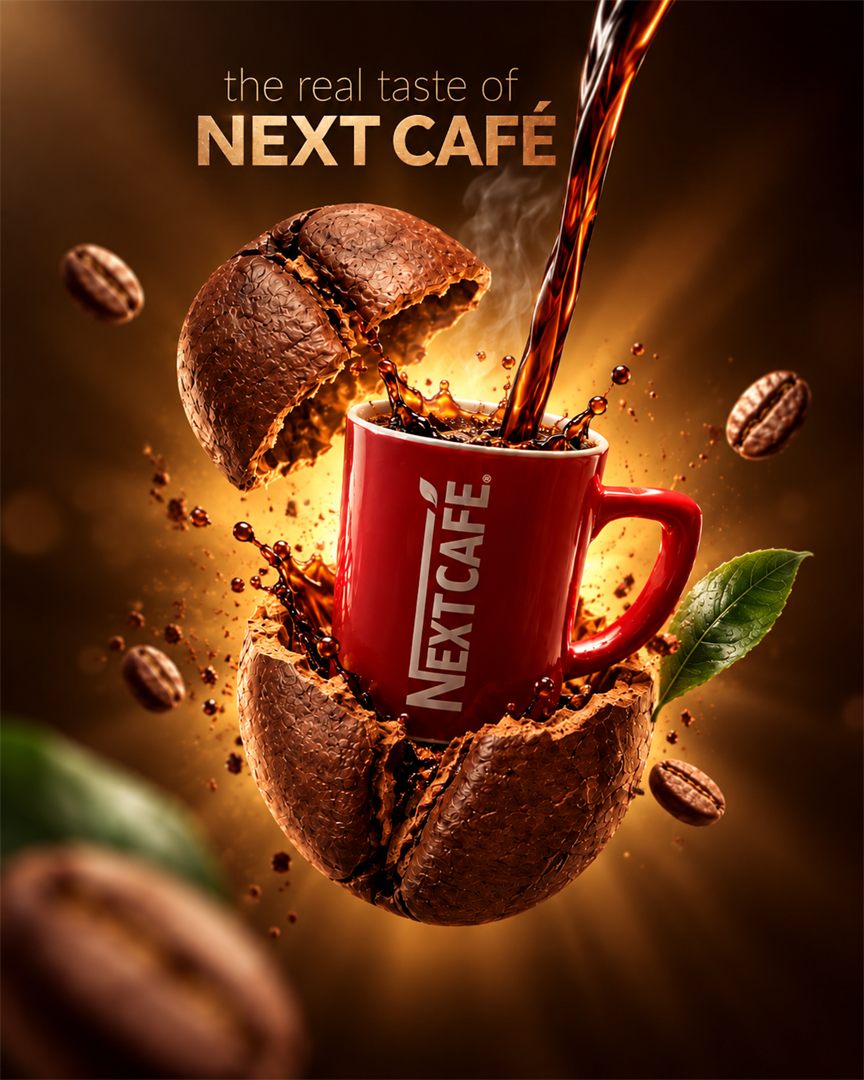Affiche « Next Café »